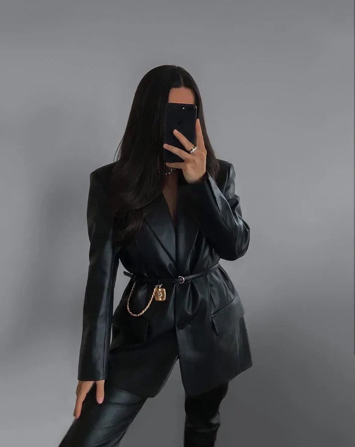 Blazer À Fermeture Boutonnée Pour Femmes | Idéal Pour Le Travail Ou Les Sorties