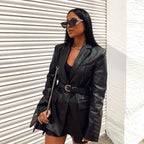 Blazer À Fermeture Boutonnée Pour Femmes | Idéal Pour Le Travail Ou Les Sorties