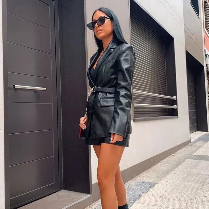 Blazer À Fermeture Boutonnée Pour Femmes | Idéal Pour Le Travail Ou Les Sorties
