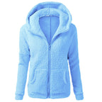 Veste à Capuche avec Doublure Douce pour Femme | Idéale pour la Saison Froide