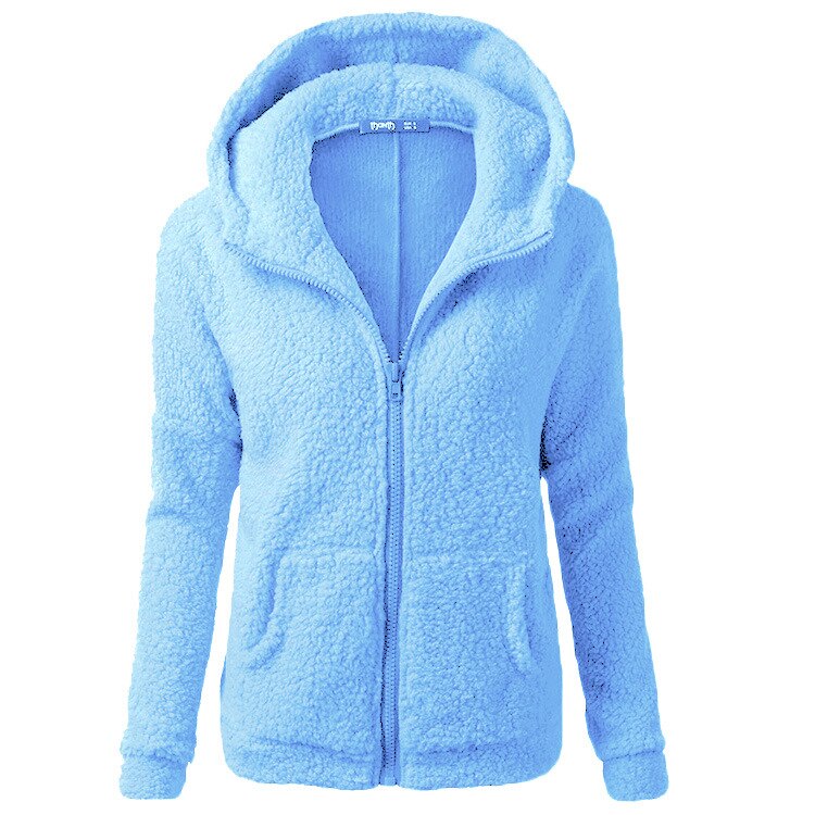 Veste à Capuche avec Doublure Douce pour Femme | Idéale pour la Saison Froide