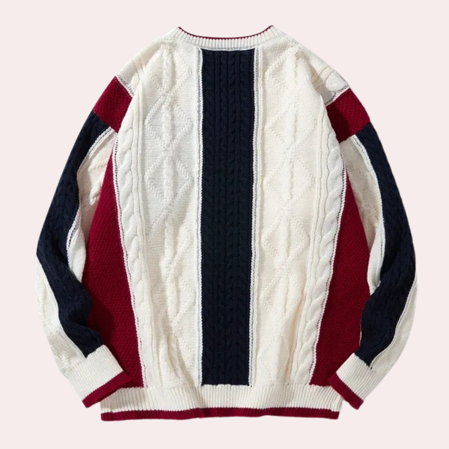 Pull Tricoté pour Homme | Idéal pour Jours Frais
