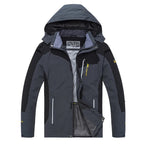 Veste De Randonnée avec Capuche Et Fermeture Zippée pour Homme | Idéal pour Les Activités En Plein Air