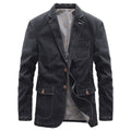 Veste Avec Coupe Structurée Et Poches Fonctionnelles Pour Hommes | Idéal Pour Tenues Business-Casual