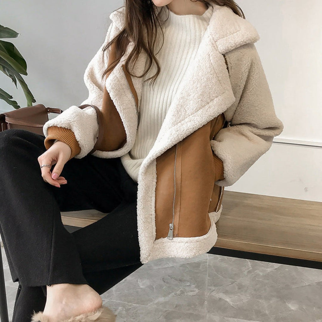 Manteau d’Hiver à Coupe Régulière pour Femme | Idéal par Temps Froid