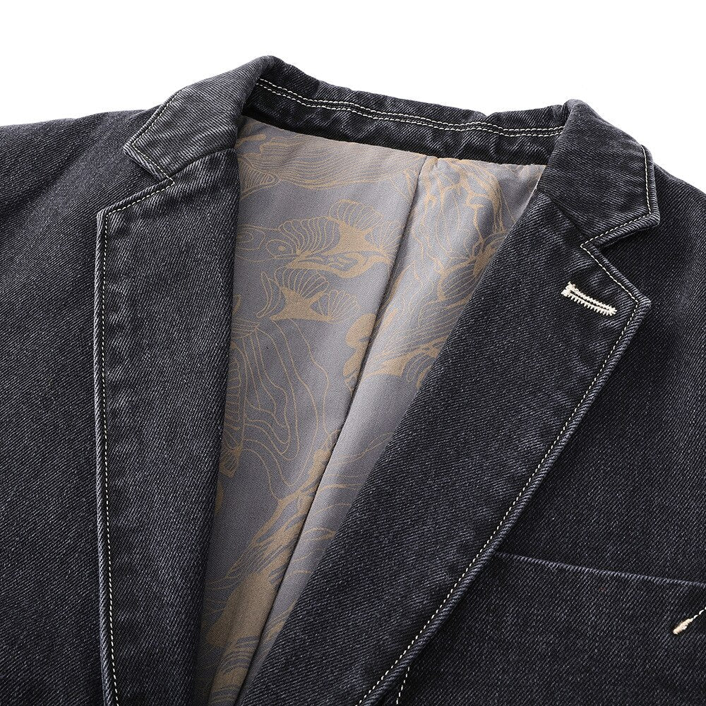Veste Avec Coupe Structurée Et Poches Fonctionnelles Pour Hommes | Idéal Pour Tenues Business-Casual