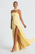 Robe Maxi Asymétrique Avec Design À Une Épaule Pour Femme | Idéale Pour Mariages Et Soirées