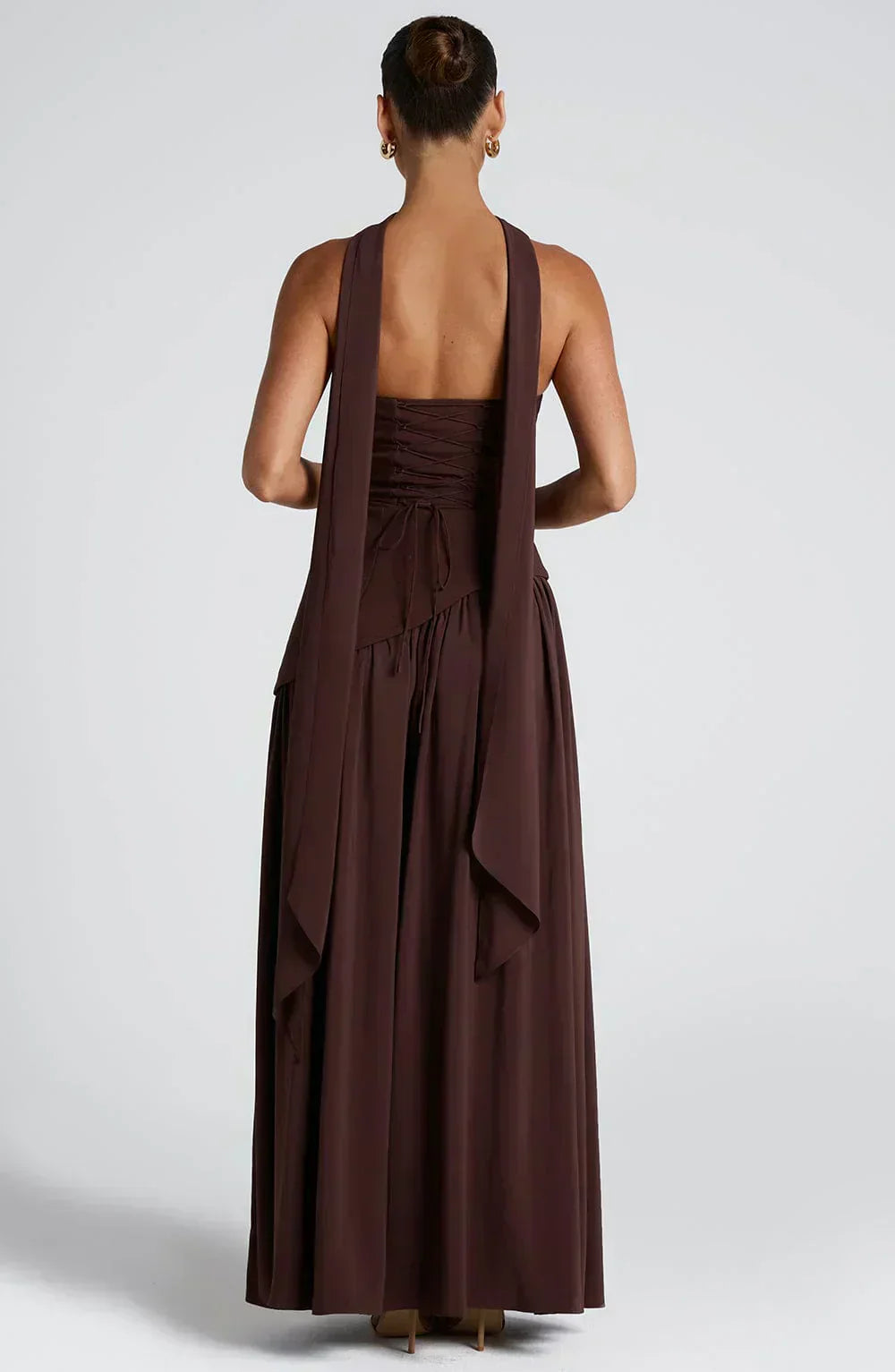 Robe Maxi Asymétrique Avec Design À Une Épaule Pour Femme | Idéale Pour Mariages Et Soirées