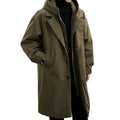 Trench Long avec Coupe Structurée pour Homme | Idéal pour les Journées Pluvieuses