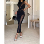 Robe Midi Avec Découpes Et Coupe Ajustée Pour Femme | Idéal Pour Événements Et Sorties