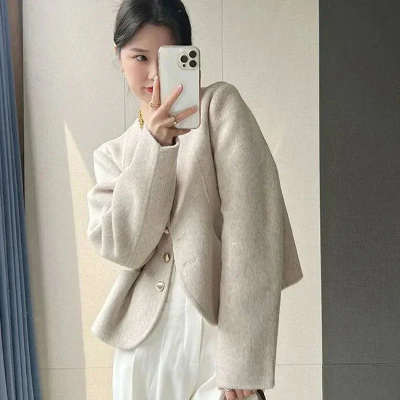 Blazer À Coupe Ajustée Pour Femme | Idéal Pour Le Travail Et Les Occasions Informelles
