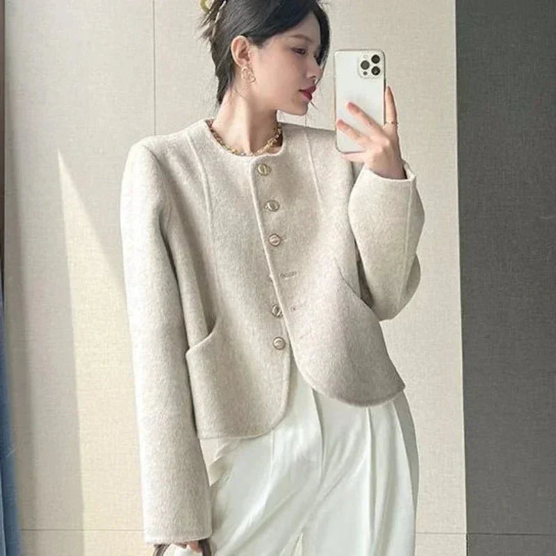 Blazer À Coupe Ajustée Pour Femme | Idéal Pour Le Travail Et Les Occasions Informelles
