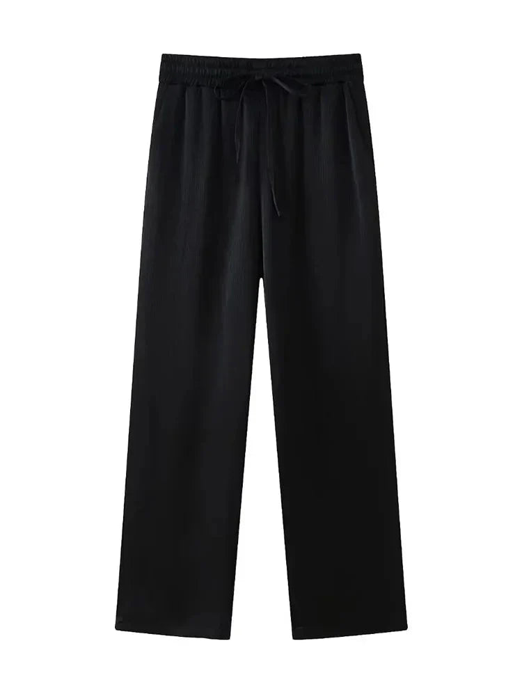 Ensemble Blazer Et Pantalon À Coupe Ample pour Femmes | Idéal pour Le Bureau Et Les Sorties