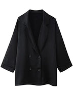 Ensemble Blazer Et Pantalon À Coupe Ample pour Femmes | Idéal pour Le Bureau Et Les Sorties