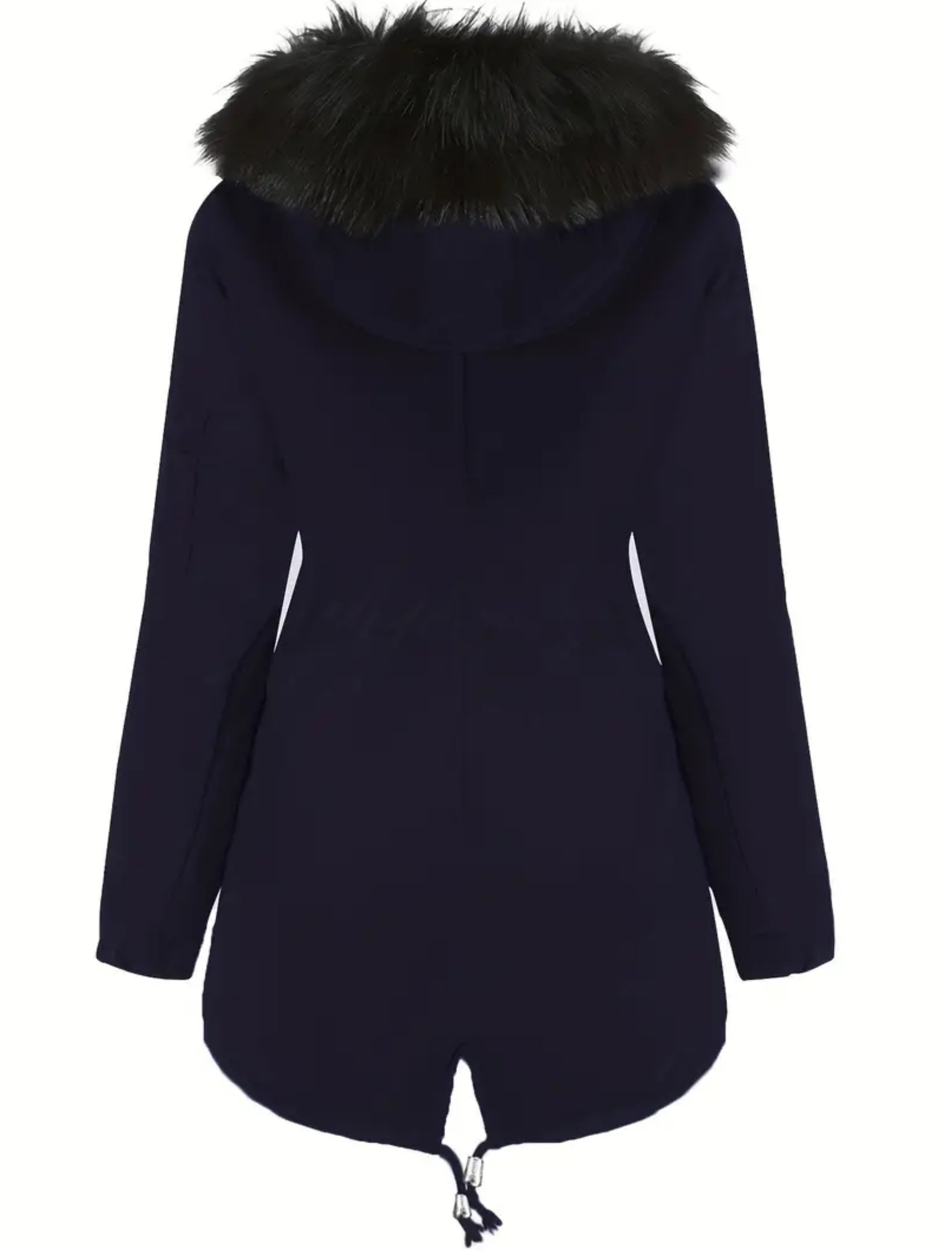 Parka à Capuche avec Fermeture Zippée pour Femmes | Idéale pour l’Automne et l’Hiver