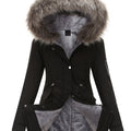 Parka à Capuche avec Fermeture Zippée pour Femmes | Idéale pour l’Automne et l’Hiver