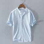 Chemise D’été À Manches Longues Avec Coupe Décontractée Pour Homme | Idéale Pour Les Journées Chaudes Ou Les Sorties Informelles