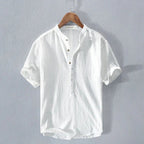 Chemise D’été À Manches Longues Avec Coupe Décontractée Pour Homme | Idéale Pour Les Journées Chaudes Ou Les Sorties Informelles