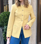 Blazer À Manches Longues Avec Coupe Structurée Pour Femme | Idéal Pour Le Travail Et Les Sorties