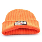 Bonnet Tricoté À Patchs Brodés pour Adulte | Idéal pour La Saison Hivernale