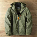 Veste De Plein Air pour Homme avec Capuche Réglable | Idéale pour Les Activités Quotidiennes