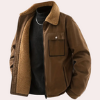Veste Matelassée avec Fermeture Éclair et Poches pour Homme | Idéale pour l’Hiver