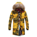 Parka Longue à Capuche avec Coupe Droite pour Hommes | Idéale pour l’Hiver