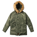 Parka à Col Amovible avec Poches Structurées pour Hommes | Idéale pour l’Hiver