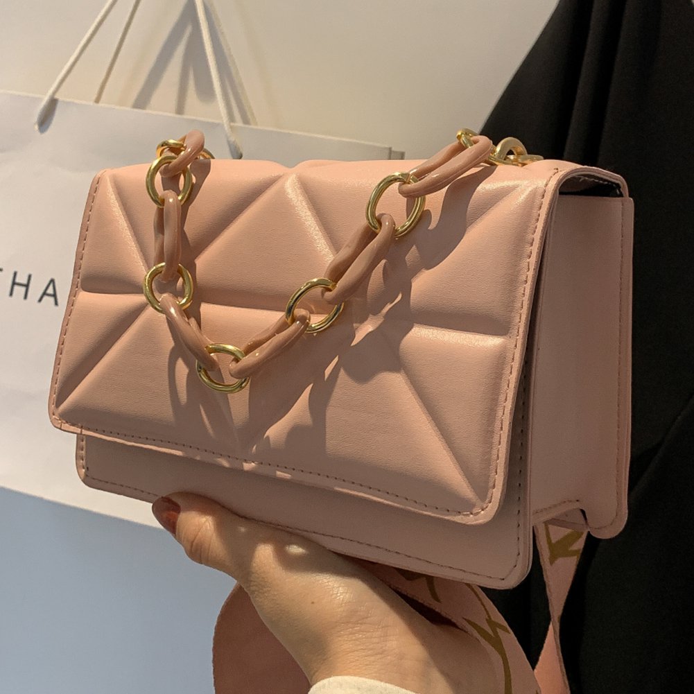 Sac À Main Matelassé Avec Fermeture À Rabat Pour Femme | Idéal Pour Usage Quotidien Et Sorties