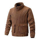 Veste pour Homme avec Col Montant et Poches Frontales | Modèle Pia