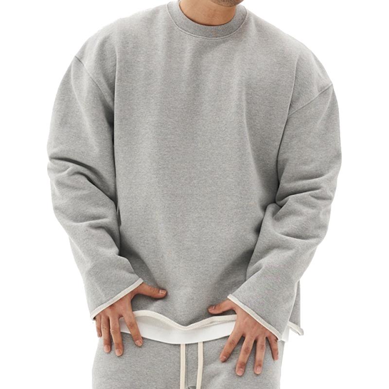 Pull pour Homme avec Coupe Ample et Col Rond | Idéal pour un Usage Quotidien Toute l’Année