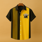 Polo à Imprimé Bowling avec Col Classique pour Homme | Idéal pour un Usage Décontracté
