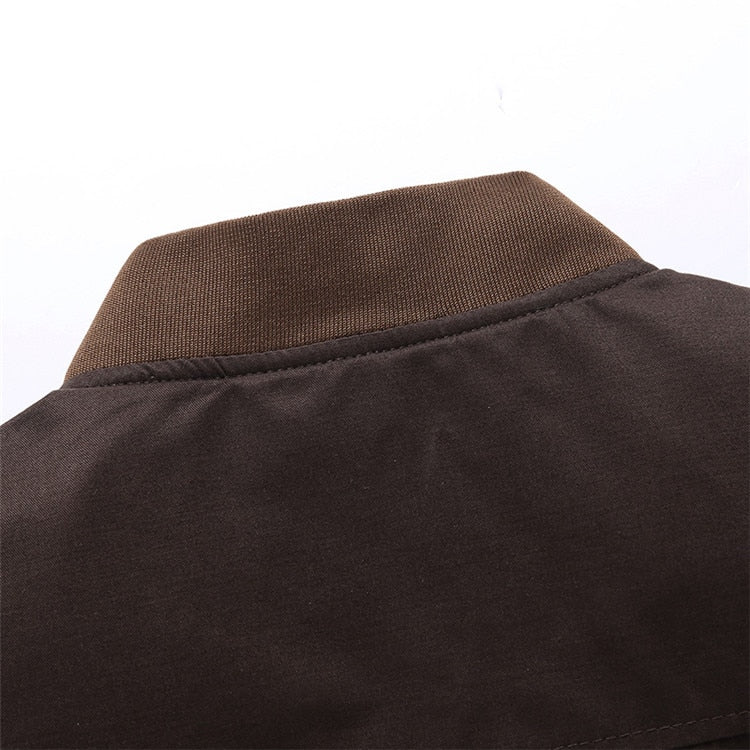 Veste De Transition Avec Finitions Côtelées Pour Homme | Idéal Pour La Mi-Saison