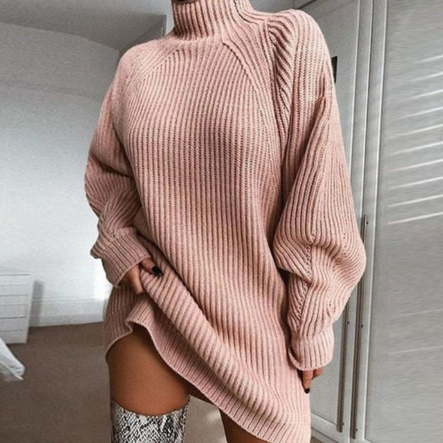 Pull En Maille À Manches Longues pour Femme | Idéal pour L’Automne Et L’Hiver