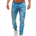 Pantalon Style Jean avec Taille Élastiquée et Cordon pour Homme | Idéal pour le Quotidien