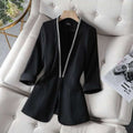 Blazer À Coupe Ajustée Avec Manches Longues Pour Femme | Idéal Pour Toutes Les Occasions Quotidiennes
