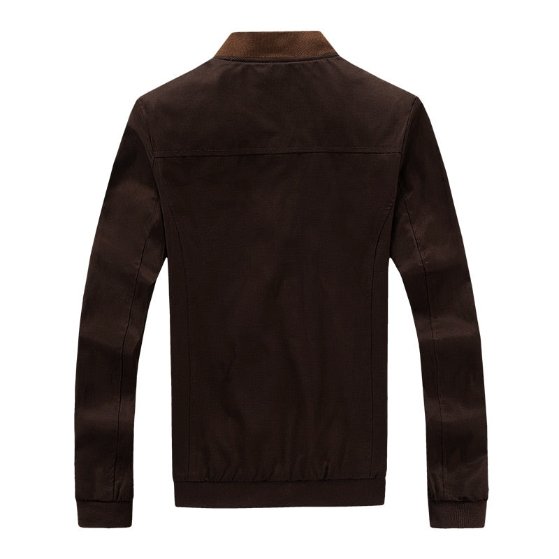 Veste De Transition Avec Finitions Côtelées Pour Homme | Idéal Pour La Mi-Saison