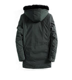 Parka D’Hiver avec Capuche En Fourrure pour Homme | Idéale pour La Saison Froide