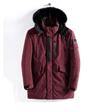 Parka D’Hiver avec Capuche En Fourrure pour Homme | Idéale pour La Saison Froide