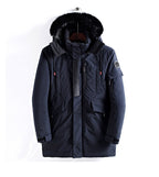 Parka D’Hiver avec Capuche En Fourrure pour Homme | Idéale pour La Saison Froide