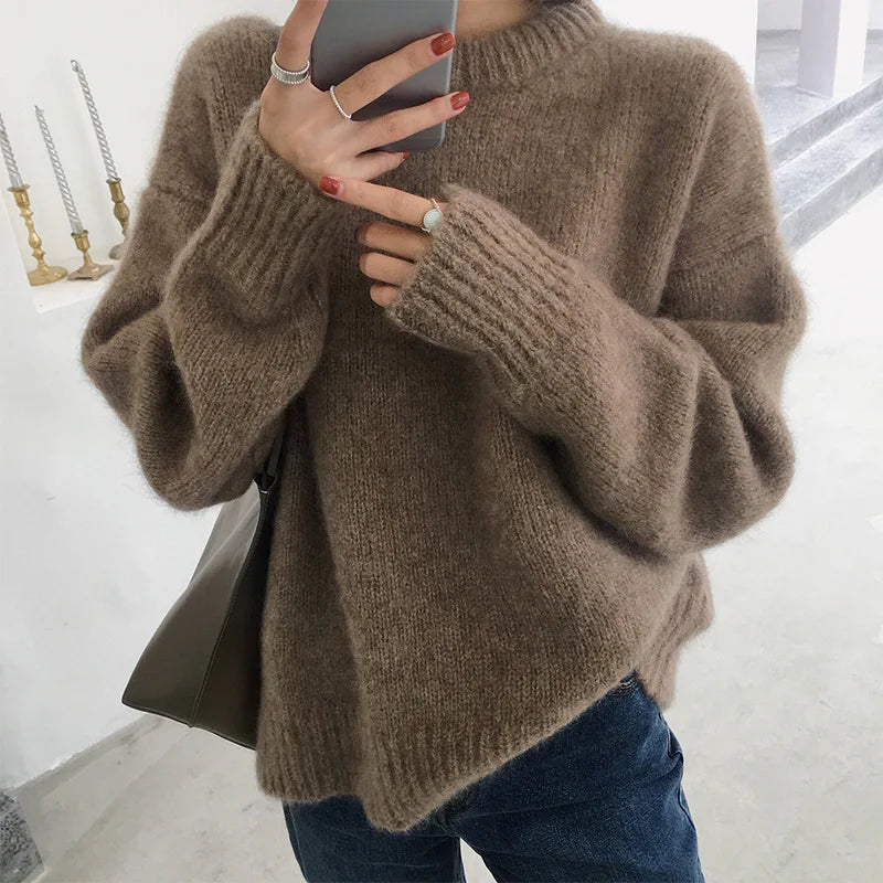 Pull À Manches Longues pour Femme | Idéal pour Un Usage Quotidien