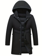 Veste avec Capuche Amovible pour Homme | Idéale pour Toutes les Saisons
