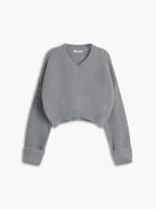 Pull Col V Uni Pour Femmes | Idéal Pour Le Quotidien