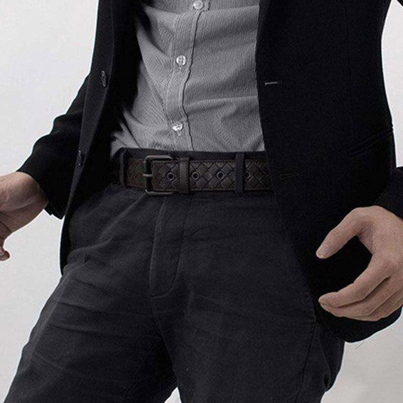 Ceinture Tressée Pour Hommes Avec Boucle | Usage Quotidien Et Formelle