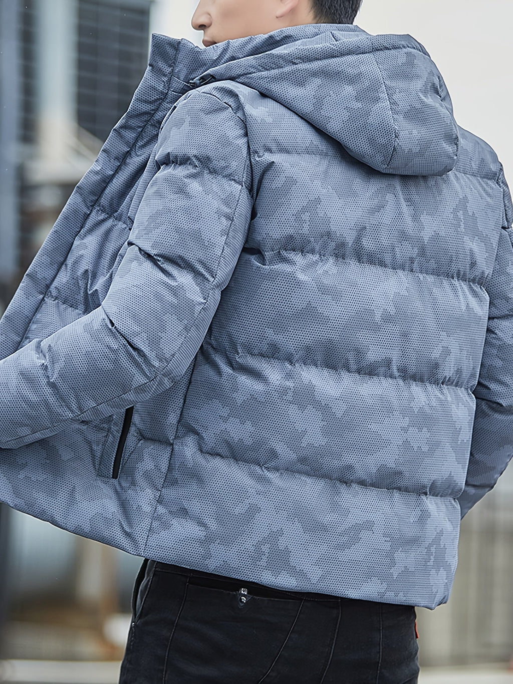 Veste Camouflage avec Capuche pour Homme | Idéale pour l’Hiver