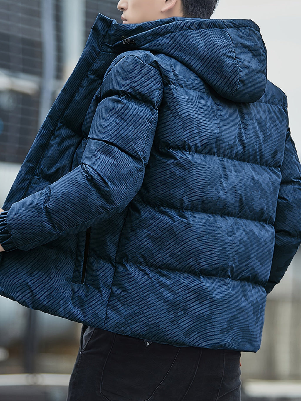 Veste Camouflage avec Capuche pour Homme | Idéale pour l’Hiver