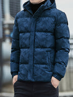Veste Camouflage avec Capuche pour Homme | Idéale pour l’Hiver