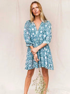 Robe Longue à Coupe Fluide pour Femme | Idéale pour Été et Sorties Décontractées