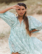Robe Longue à Coupe Fluide pour Femme | Idéale pour Été et Sorties Décontractées