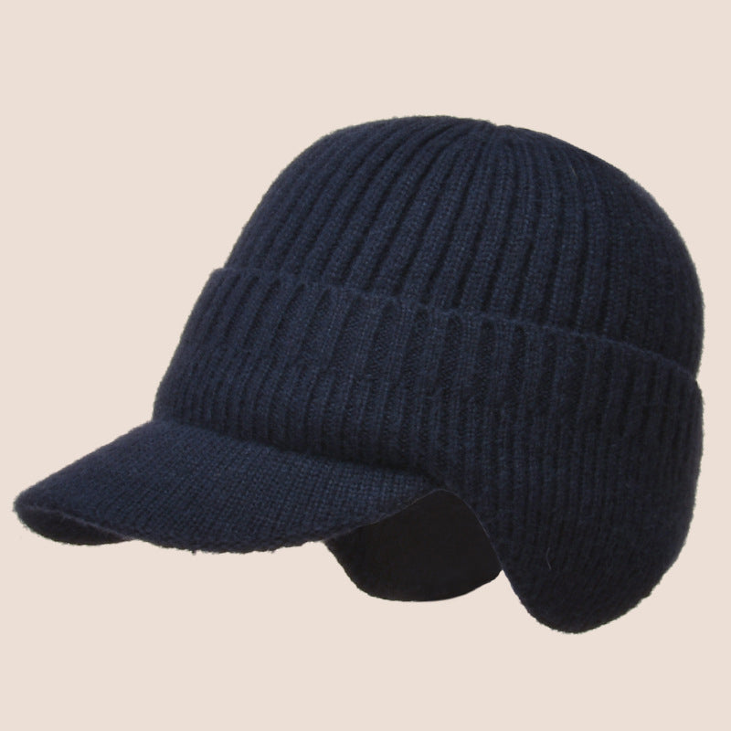 Bonnet Tricoté avec Protection des Oreilles pour Adulte | Idéal pour l’Automne et l’Hiver